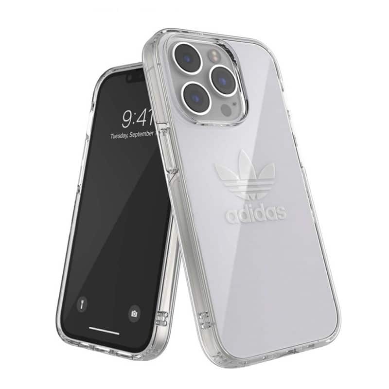 Adidas Original Clear Case til iPhone 14 - reFix.dk