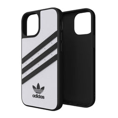 Adidas Originals Moulded Cover til iPhone 13 - hvid/sort 1 - reFix.dk