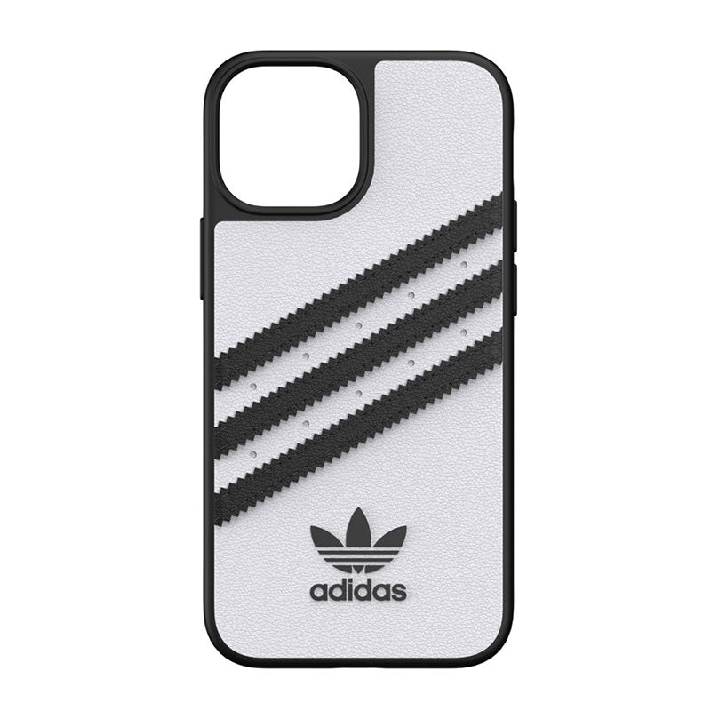 Adidas Originals Moulded Cover til iPhone 13 - hvid/sort - reFix.dk
