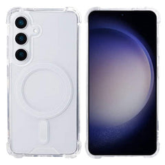 Akryl clear case med MagSafe til Samsung S25 - 1 - reFix.dk