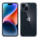 Akryl safety clear case til iPhone 15 - reFix.dk