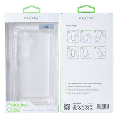 Akryl safety clear case til Samsung S25 - Pakkens indhold - reFix.dk