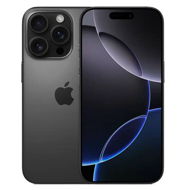 Refurbished iPhone 16 Pro 128GB Black Titanium | reFix.dk