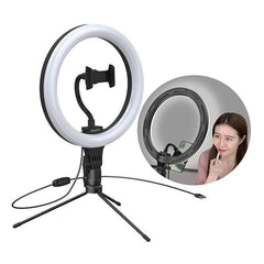 Baseus Live Stream / Selfie LED Ring Light m. Mobilholder & Tripod 2 - reFix.dk