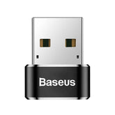 Baseus mini USB-A til USB-C adapter - reFix.dk