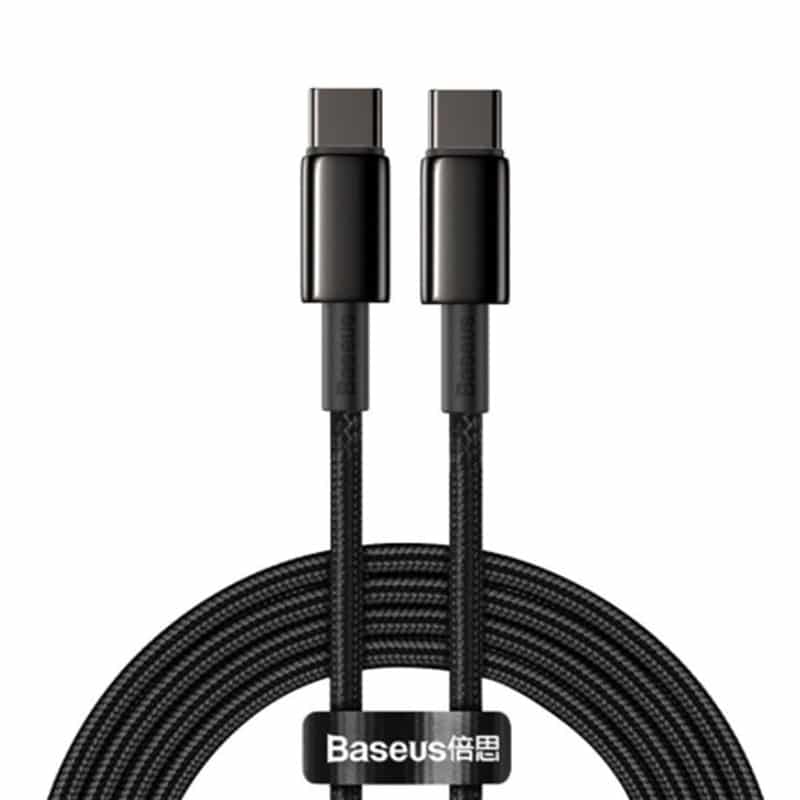 Baseus USB-C til USB-C Kabel (100W) - 2m - reFix.dk