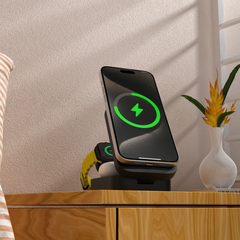 Dudao 3 i 1 Trådløs MagSafe Oplader (15 W) - 2 - reFix.dk