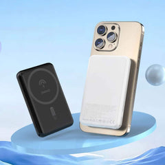 Dudao K14S 5000mAh powerbank med USB-C / USB-A / MagSafe (20W) - 1 - reFix.dk