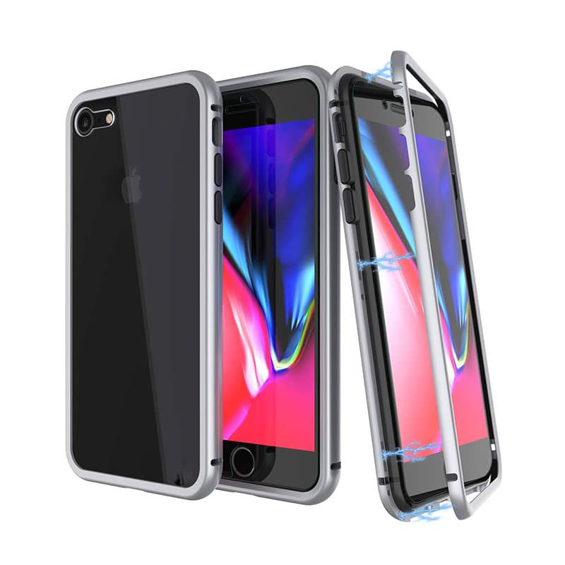 Magnetisk metal cover til iPhone SE (2022 / 2020) / 8 / 7 - reFix.dk