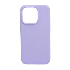 iPhone 15 Pro Cover – Premium Soft Touch Silikone - lilla - reFix.dk