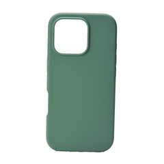 iPhone 16 Pro Max Cover – Premium Soft Touch Silikone - oliven - reFix.dk