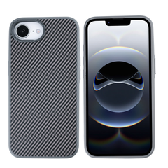 iPhone 17e / 16e Cover – Carbon Armor MagSafe - 1 - reFix.dk