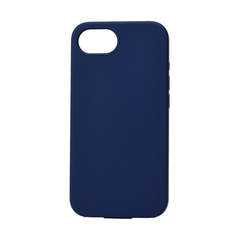 iPhone 17e / 16e Cover – Premium Silikone Cover - Mørkeblå - reFix.dk
