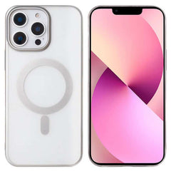 iPhone 13 Pro instinct mag cover - Sølv - reFix.dk