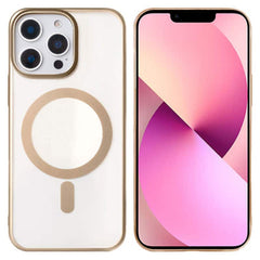 iPhone 13 Pro instinct mag cover - Desert Titanium - reFix.dk