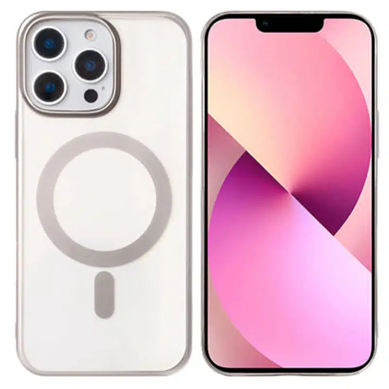 iPhone 13 Pro instinct mag cover - Titanium grå - reFix.dk