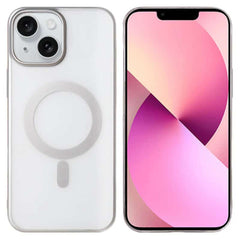 iPhone 14 / 13 instinct mag cover - Sølv - reFix.dk