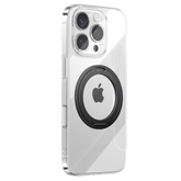 iPhone 16 Pro MagSafe Cover med 360 Graders Ringholder - Sort - reFix.dk