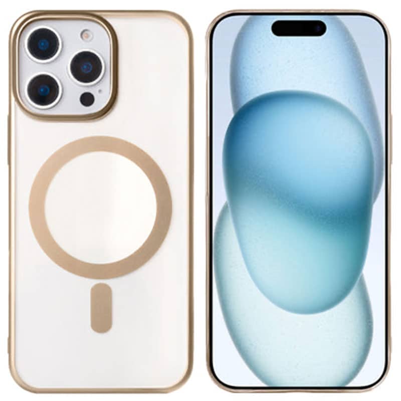 iPhone 16 Pro Max instinct mag cover - Desert Titanium - reFix.dk