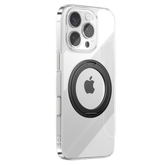 iPhone 16 Pro Max MagSafe Cover med 360 Graders Ringholder - Sort - reFix.dk