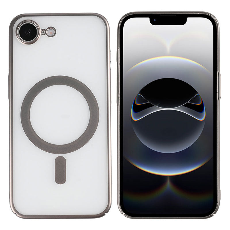 iPhone 16e Instinct Mag Cover - Titanium grå - reFix.dk