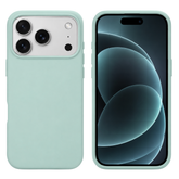 iPhone 17 Pro Cover – Premium Soft Touch Silikone - mingrønt - 1 - reFix.dk