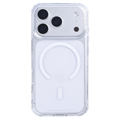 iPhone 18 Pro / 17 Pro Cover – Rixus Anti-Burst Clear Case med MagSafe - 1 - reFix.dk