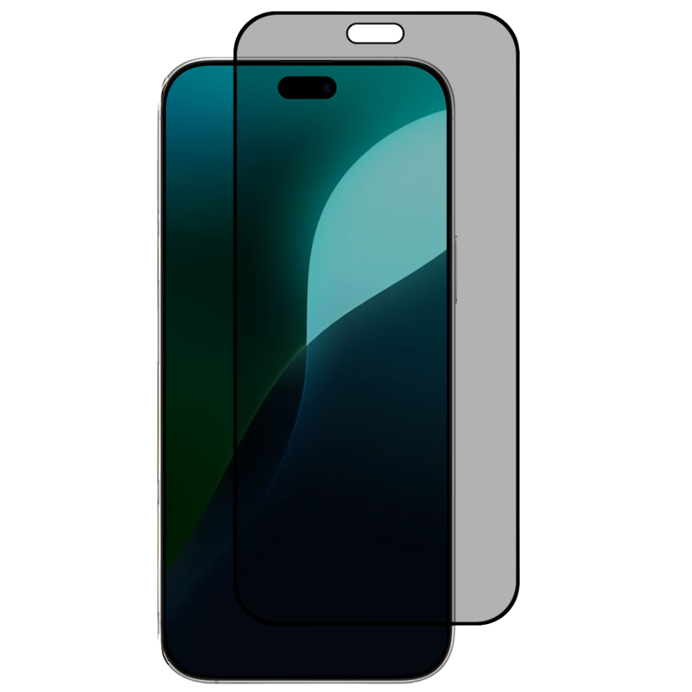 iPhone 18 Pro Privacy Skærmbeskyttelse – Premium Full Cover - reFix.dk