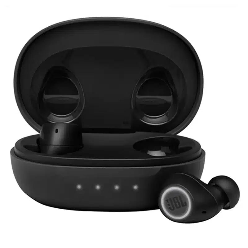 JBL Free ll Trådløse høretelefoner med opladningsetui sort - reFix.dk