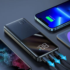 Joyroom 10000mAh Powerbank Med USB-C / USB-A / Micro-USB (22.5W) - 2 - reFix.dk