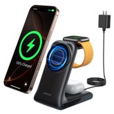 Joyroom 3 i 1 Trådløs Opladerstand med MagSafe (15W) - reFix.dk