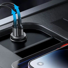 Joyroom 30W Mini Metal Hurtig Biloplader - 2 - reFix.dk