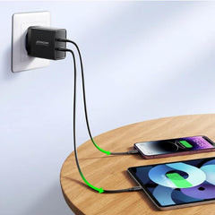 Joyroom 40W Hurtig Oplader (2xUSB-C) - 3 - reFix.dk