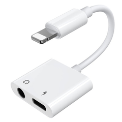 Lightning til 3.5mm Adapter – Oplad & Lyt iPhone | reFix.dk