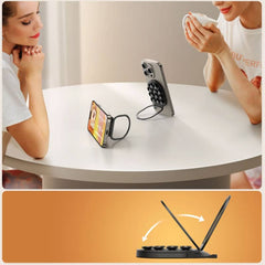 Joyroom Mobilholder med Stativ og Sugekopper - MagSafe Kompatibel - 2 - reFix.dk