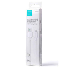 Joyroom USB-A til Lightning kabel (2 m) - Pakkens indhold - reFix.dk