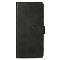 Læder flip cover til iPhone 17 Pro - Sort - reFix.dk