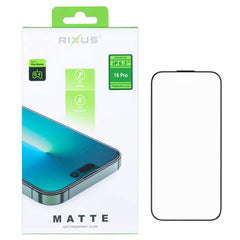 Matte full cover skærmbeskyttelse til iPhone 16 Pro - reFix.dk