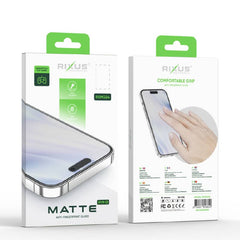 Matte full cover skærmbeskyttelse til iPhone 12 | 12 Pro - 2 - reFix.dk