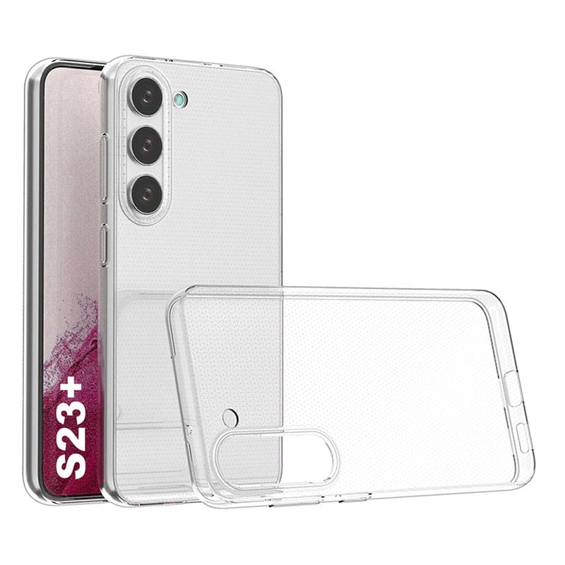 OKKES Clear Case til Samsung S23+ - reFix.dk