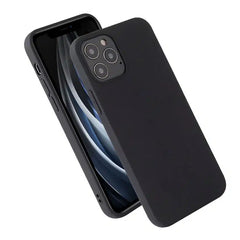 OKKES Basic TPU cover til iPhone 12 - sort - reFix.dk