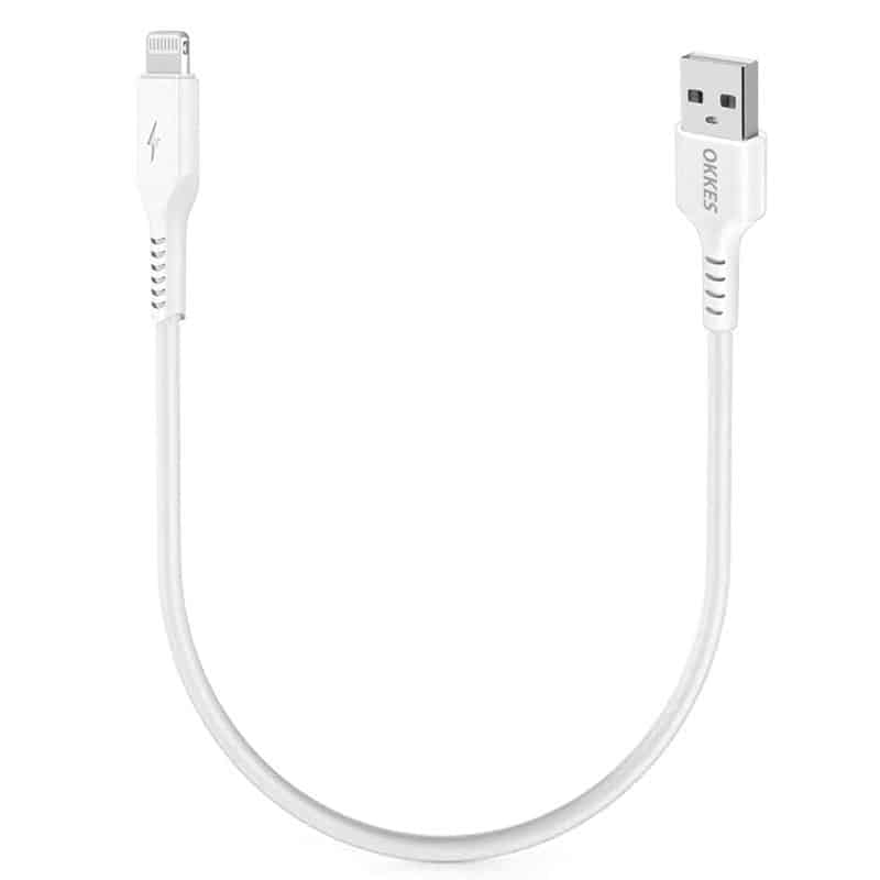 Okkes USB til Lightning opladerkabel (30cm) - reFix.dk