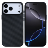 Premium Armor Carbon cover med MagSafe til iPhone 17 Pro Max - reFix.dk