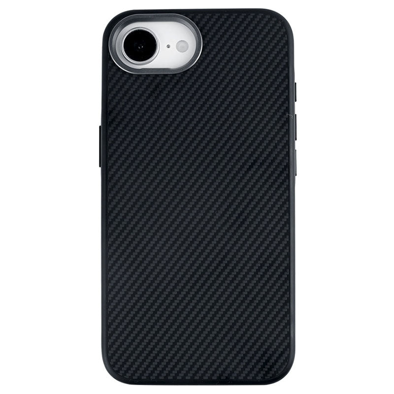 Premium Carbon armor cover med MagSafe til iPhone 16e - reFix.dk