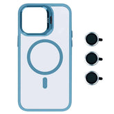 Premium Clear Case med MagSafe til iPhone - Kyseblå - reFix.dk