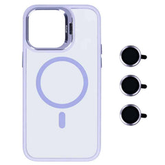 Premium Clear Case med MagSafe til iPhone - Lyselilla - reFix.dk