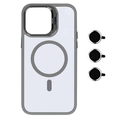 Premium Clear Case med MagSafe til iPhone - Titanium grå - reFix.dk