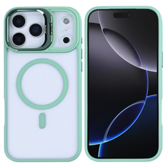 Premium clear case med MagSafe til iPhone 17 Pro Max - Lysegrøn - reFix.dk