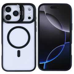 Premium clear case med MagSafe til iPhone 17 Pro - Sort - reFix.dk