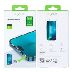 Premium full cover skærmbeskyttelse til iPhone 16 - Pakkens indhold - reFix.dk